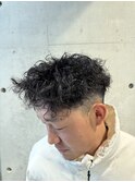 ジェットモヒカンツイスト10代20代ピンパーマツイストパーマ眉毛