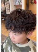 キッズパーマキッズカットツーブロ刈り上げ札幌手稲美容室メンズ