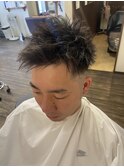フェードスパイキーショート