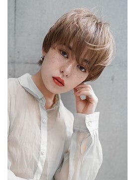 ギークス(GEEKS) 【GEEKS渋谷】初ブリーチ/ライトベージュ/マッシュ/メンズライク