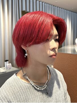 ノラギンザユー(NORA GINZA/U) 赤髪韓国ヘア韓国メンズヘアケアブリーチカラー