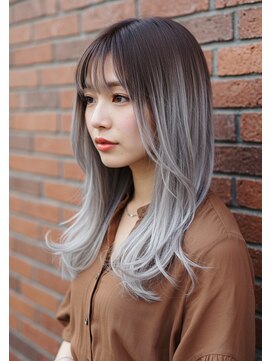 フルショウ 小牧(FURUSHO) ホワイトブロンド/ホワイトシルバー/エンドカラー