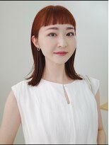 ミル(milu) 【リオン】ミディアム/切りっぱなし/ミディアムへア/四条/河原町