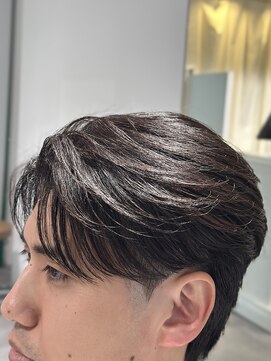 オーシャントーキョー 神戸(OCEAN TOKYO KOBE) 曲がる縮毛矯正ニュアンスセンターパート