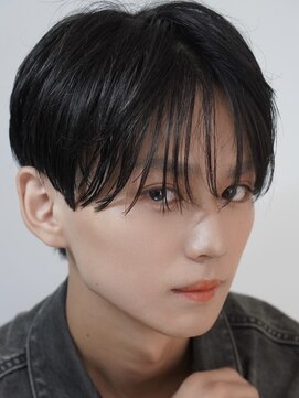 タムタム 平井店 サンウォン風　シースルーマッシュ　刈り上げセンターパート