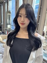 ディーバ 渋谷(D.I.E.V.A)&nbsp;20代30代韓国ヘア顔周りカットハイレイヤーカットハッシュカット