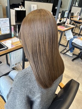 アチーブ ヘア デザイン(achieve hair design) オリーブカラー