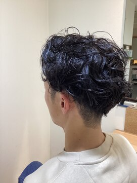 メンズパーマ30代40代50代メンズカットツイストヘッドスパ新瑞橋