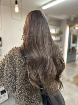 ギルド 清瀬店(GUILD) 透明感グレージュロング