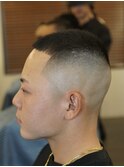 ハイスキンフェードクロップスタイル