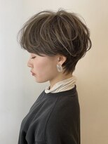 アクシス ナゴヤ(AXIS NAGOYA)&nbsp;北野ピンクベージュ/イメチェン/クールショート/前髪/名駅