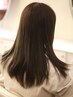 【縮毛矯正】ストレート(ORG)+SB ￥17000→￥16000(税込￥17600)