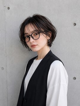ゲイン(Gain) ショートカット・レイヤーカット×白髪ぼかし