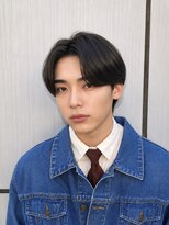 ネオリーブウリ 二子玉川店(Neolive uri)&nbsp;韓国マッシュスペインカールスパイキーショートブルーブラック