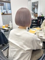 アルボ バイ ミラ 心斎橋(ARVO by MILA)&nbsp;心斎橋/ブリーチ/ケアブリーチ/レイヤーカット/ピンク