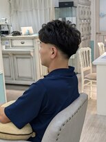 アンティークベル 南柏(ANTIQUE BELLE)&nbsp;刈り上げマッシュ×ツイストパーマ