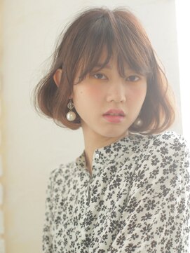 クレル(Creelu) 小顔ヴェールウェーブ　ブルージュカラーワンレン☆