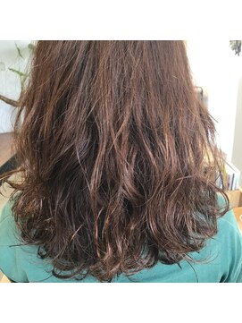 リアン ヘアー(Lien hair) しっかりと大きめのデジタルパーマ