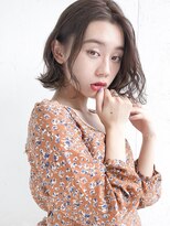 ルティア(Lutia)&nbsp;センターパート マロンカラー 波ウェーブ！