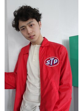 ブークル(boucle) 外国人風セミウェット無造作ショート