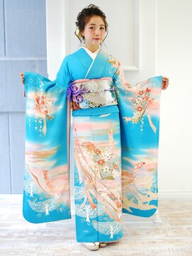 ゲッカビジン(GEKKABIJIN) レンタル振袖FS-65 39000円《東京着物レンタル/六本木月下美人》