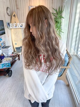 ブルーバレル(Blue Barrel) Highlight × LatteBege