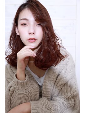 オーシャン(Ocean) [OCEAN Hair&Life藤原純] 重ためローレイヤーミディ☆