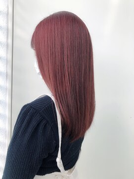 ジーナ 博多(Zina) 【Zina】艶カラー/ロブヘア/鎖骨ミディアム/20代30代40代