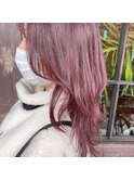 ピンクプラム×レイヤースタイルby平松