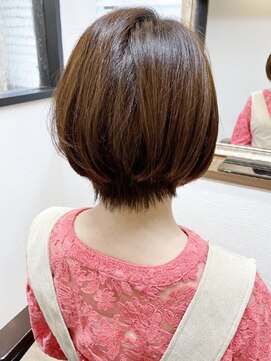 ニット 銀座(knit) 《knit銀座》大人可愛い20代30代40代ショートボブ丸み前下がり