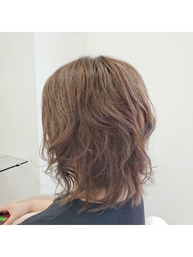 ヘアポジション 大曲飯田店(HAIR Position) ミディアム×デジタルパーマ