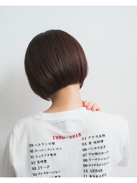 ルーカス(LUCAS) 【上原啓介】ぱつっとミニボブ