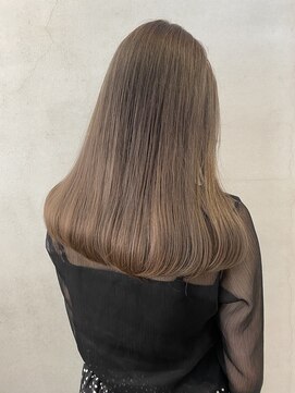 ミント(mint) 【オリーブカラー特化美容師】柔らかく淡いオリーブベージュ*