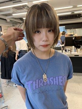 ノットイコール(not equal) face layer bob