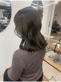 赤み消しオリーブグレージュ×ナチュラル韓国レイヤー　新宿