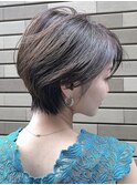 外ハネボブ/グラデーションカラー/ペールベージュ/秋葉原