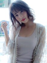 ラべリー 池袋(LOVELEY)&nbsp;透け感ボブ×ブラウンベージュ【池袋】