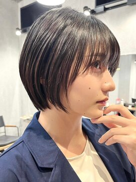 プルーヴ 秋葉原(prove) 30代40代大人女性/前髪ありショートボブ/ショートヘア/髪質改善