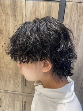 アース オーセンティック 東久留米店(EARTH Authentic) 波巻きツイストスパイラルパーマ&カット