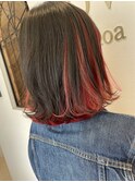 切りっぱなしボブ/ピンクブラウン/エアリーロング/美髪のススメ
