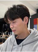 【滝口】カルマパーマ ダウンパーマ センターパート