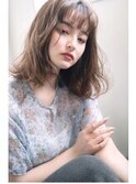 きりっぱなし抜け感ボブ