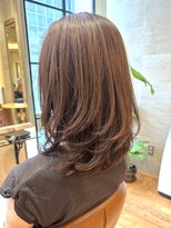 ビュートリアム265(BEAUTRIUM 265)&nbsp;◆ワンカールレイヤー/レイヤーカット/オリーブベージュ/銀座