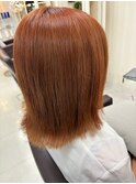 フルブリーチコレストンオレンジ外ハネボブ