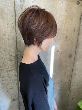 エクレ(eclet) ★白髪ぼかし ピンクベージュ◎stylist Nao