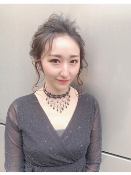 ニューライン 豪徳寺 山下(New-Line) 《New-Line 代表YUTAKA》ニュアンス抜け感パーティシニヨン