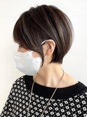 ミルクティーベージュダブルカラーインナーカラーケアブリーチ
