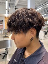 グランデュール 東静岡池田店(GRANDEUR)&nbsp;波巻きスパイラルパーマメンズマッシュパーマツイストパーマ