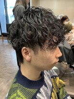 スタイル スマート サロン(STYLE smart salon)&nbsp;STYLE藤沢メンズカット黒髪マッシュツイストスパイラルパーマ