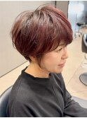 40代50代60代白髪マッシュショートボブ大人美人くびれ髪質改善
